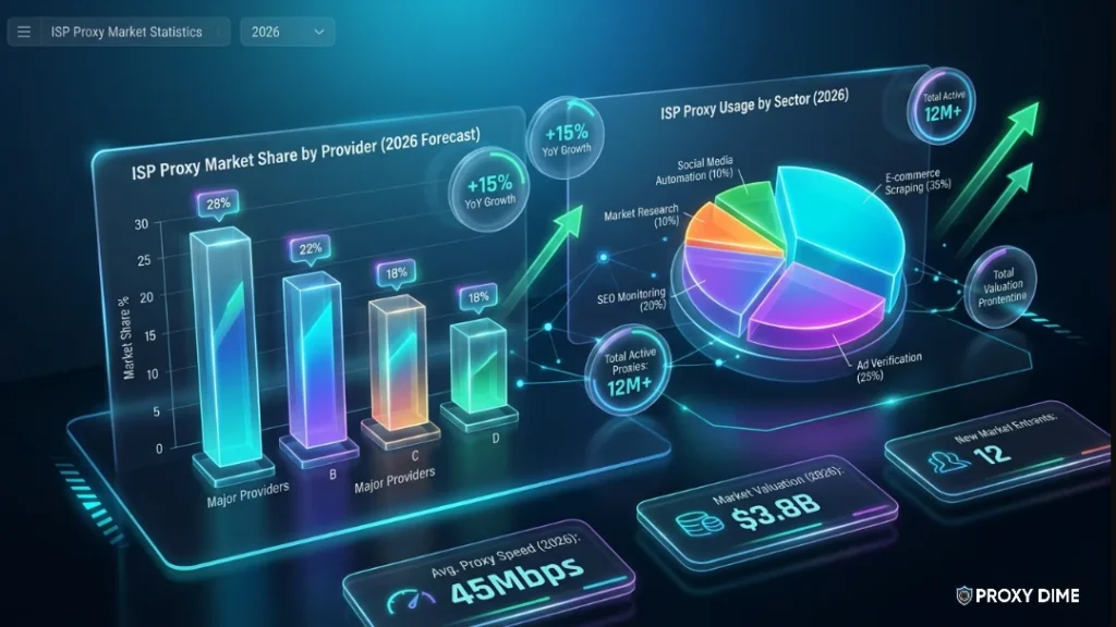 ISP Proxy Market Share
