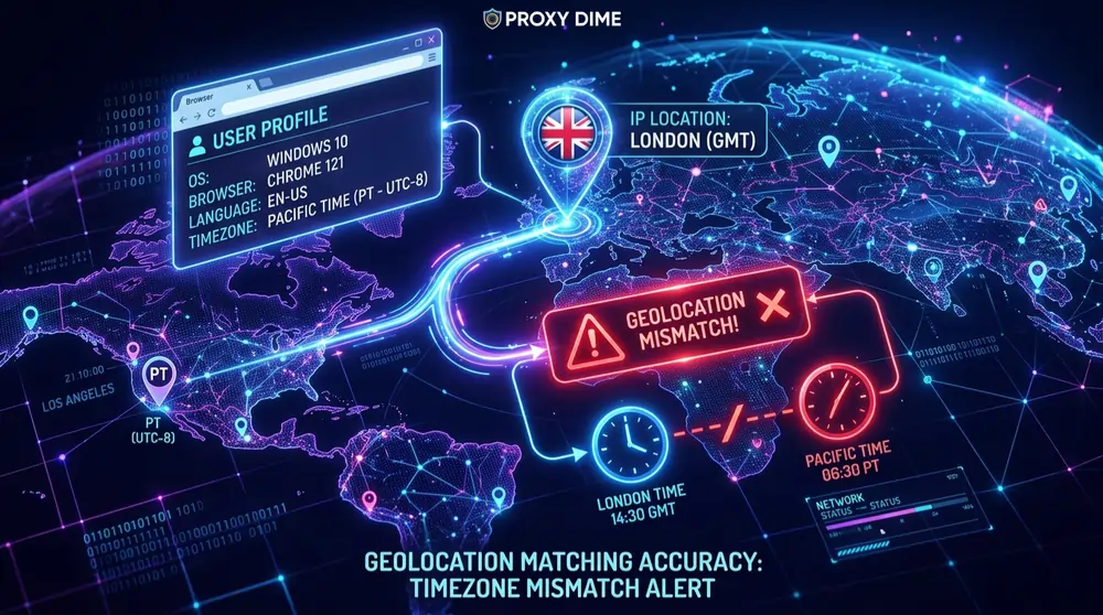 Geolocation Matching Accuracy