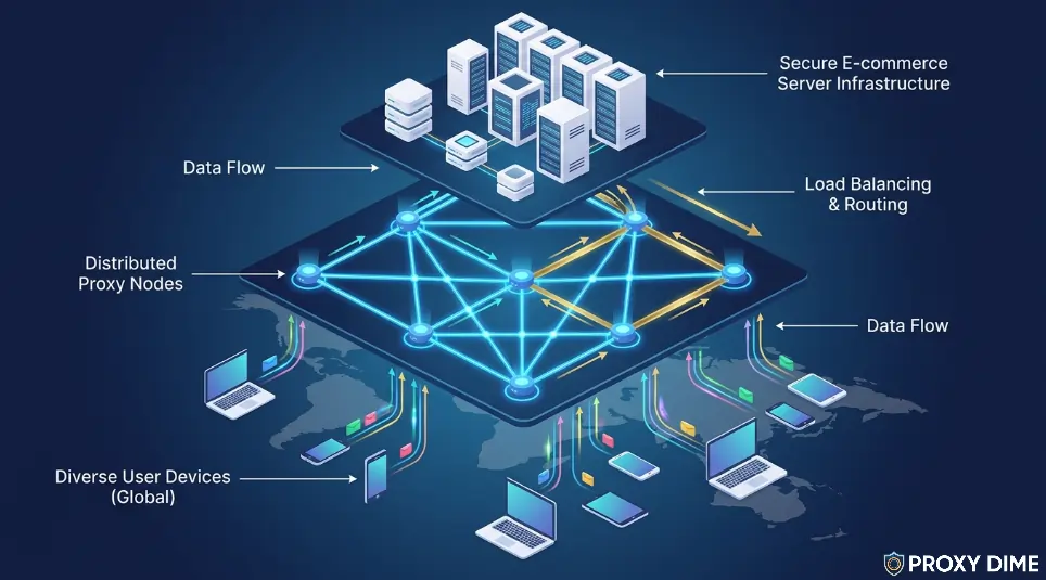 Network Infrastructure of E-Commerce