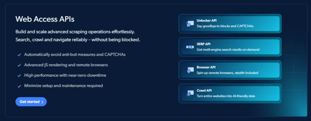 Bright Data - Web Access APIs